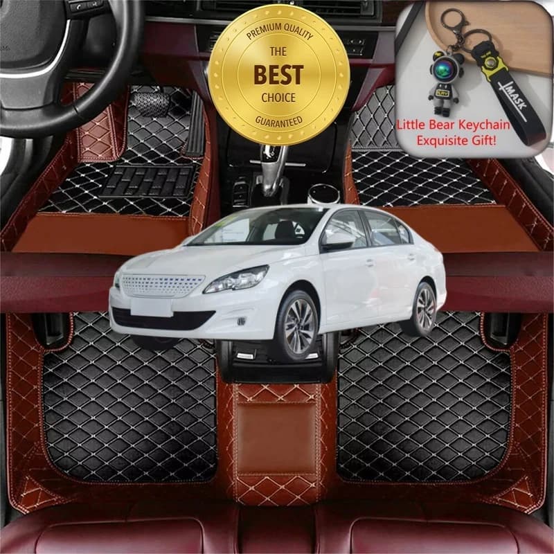 Customized Auto Mats for Dongfeng Fukang ES600, Car Accessories, Custom Car Mats for Left/ Right Guide
