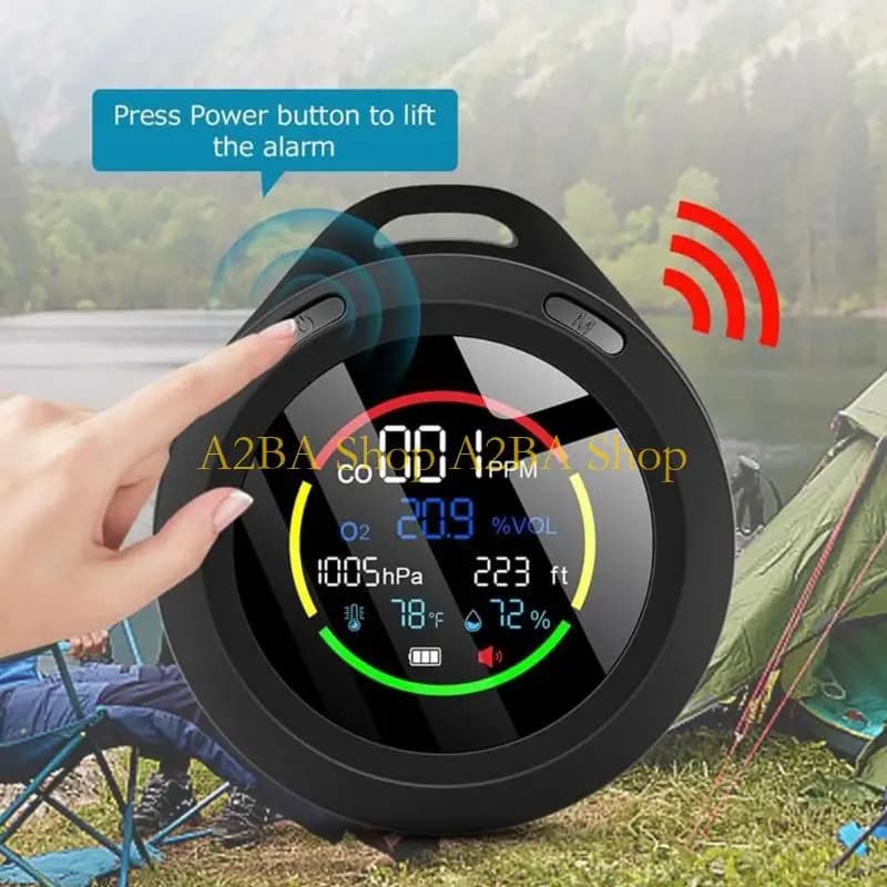 A2BA Air Quality Detectors for Oxygen Carbon Monoxide Pressure Temperature Humidity