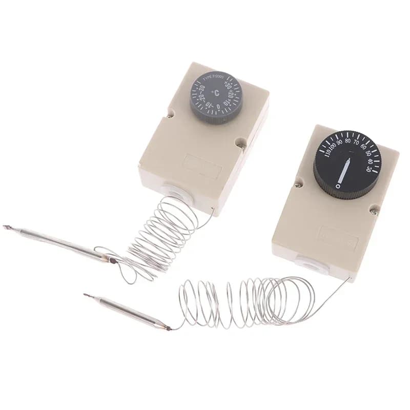Per Dispositivo Elettrico Manopola Temperatura Interruttore Meccanico Termostato Capillare 50-300C 0-60C 0-50C 0-40C 30-110C -30-30C