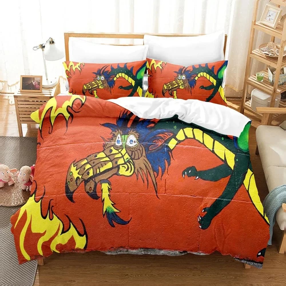 Set duvet headdress Graffiti Set bed linen model teen style Set street culture decorations hip-hop polyester king size queen size