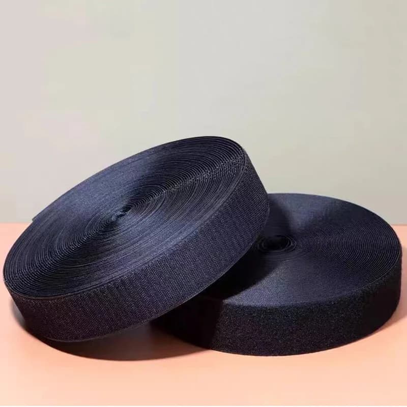 Heavy Duty Sew-On Hook and Loop Tape 4-10M Rolls No Adhesive Reusable Nylon Fastener Strips 20-50mm for Garment Sewing Craft DIY