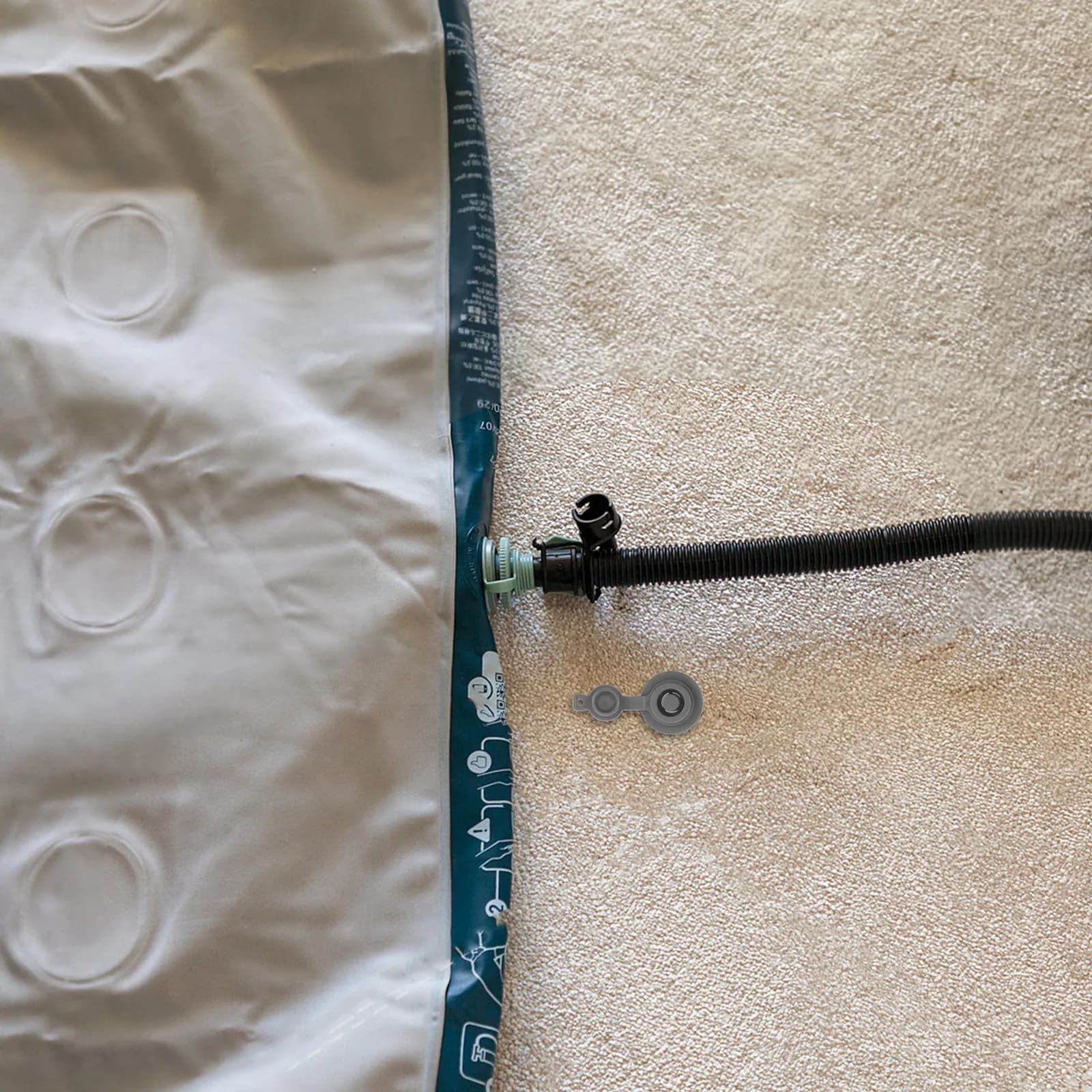 10 Pezzi Valvola Gonfiabile per Materasso ad Aria, Tappo di Ricambio in TPU Anti-perdita, Valvola di Sgonfiaggio per Letto ad Aria, Cuscino da Viaggio, Accessorio per Attrezzatura da Campeggio