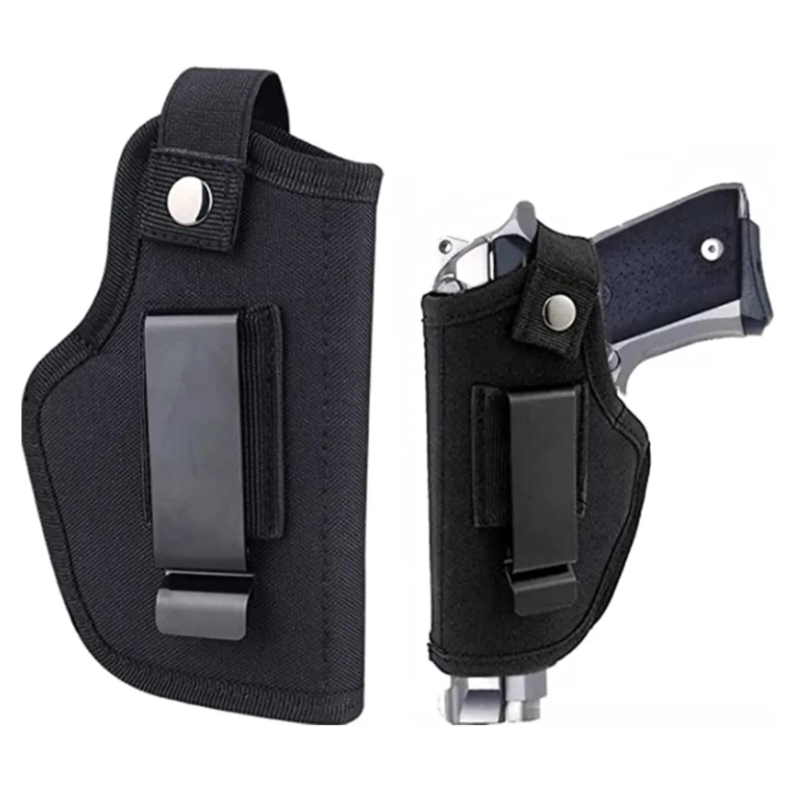Fondine per pistola nascosti per uomo donna, fondina universale per pistole 9mm 380, fondina per cintura rimovibile buste per pistola da allenamento