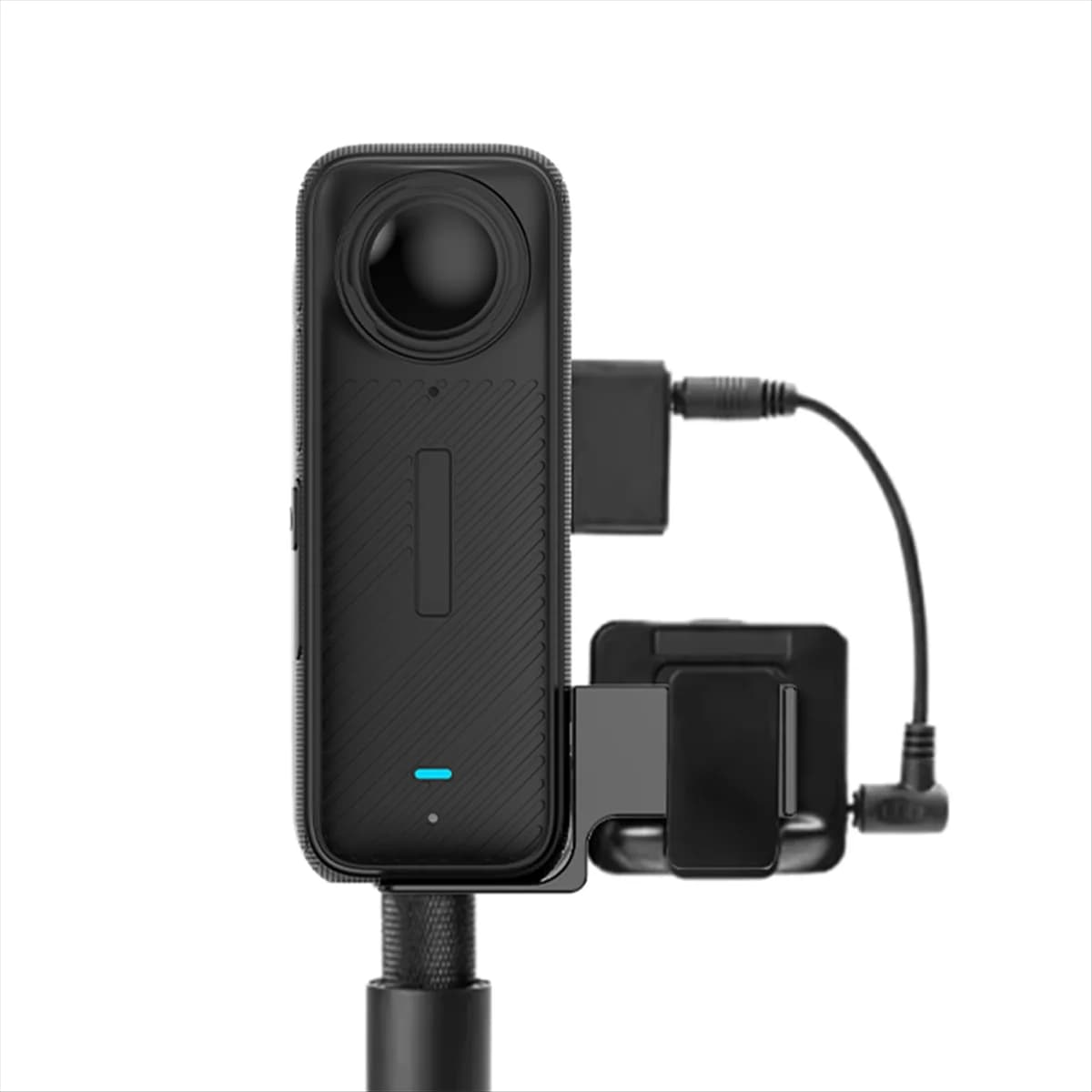 FFYY-Per Insta360 X4 Cold Shoe, espansione del microfono Microfono invisibile Cold Shoe Accessorio per action camera sportiva