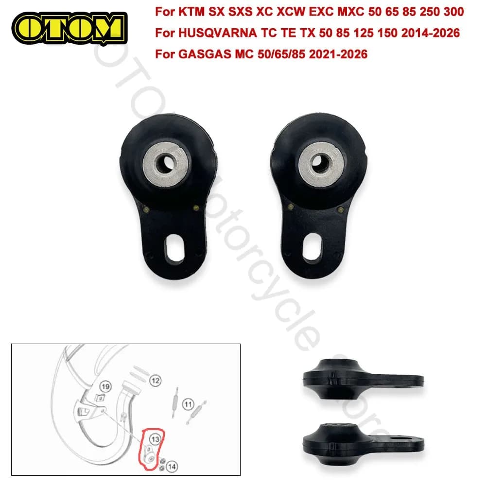 For KTM HUSQVARNA GASGAS Motorcycle Exhaust Pipe Silent Block Swingelement Gasket SX XC XCW EXC TC TE TX MC 50 65 85 125 250 300