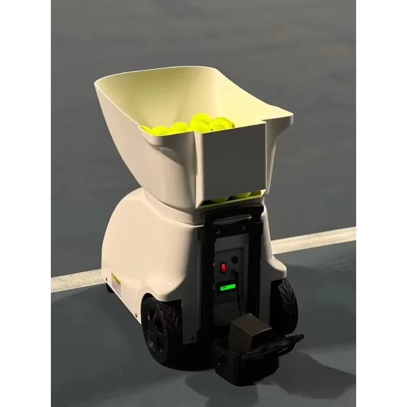 Nuova Macchina Lanciapalle da Tennis per Allenamento Sportivo con Controllo App e Telecomando, Macchina Lanciapalle da Pickleball