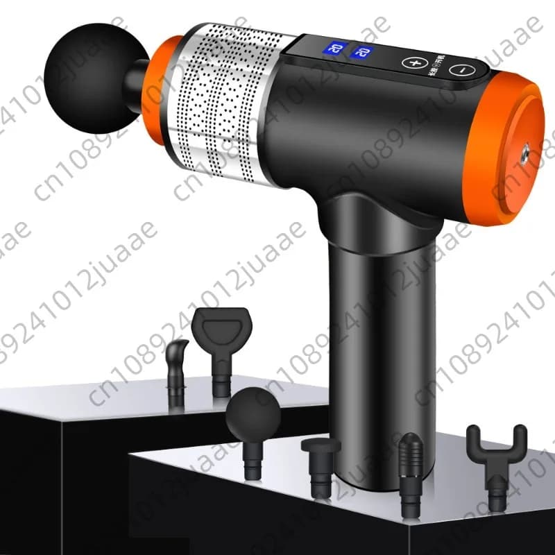 M008 Massaggiatore Rilassamento muscolare Fascia Afferrare Pistola per massaggio Strumento multifunzionale Pistola per fascia