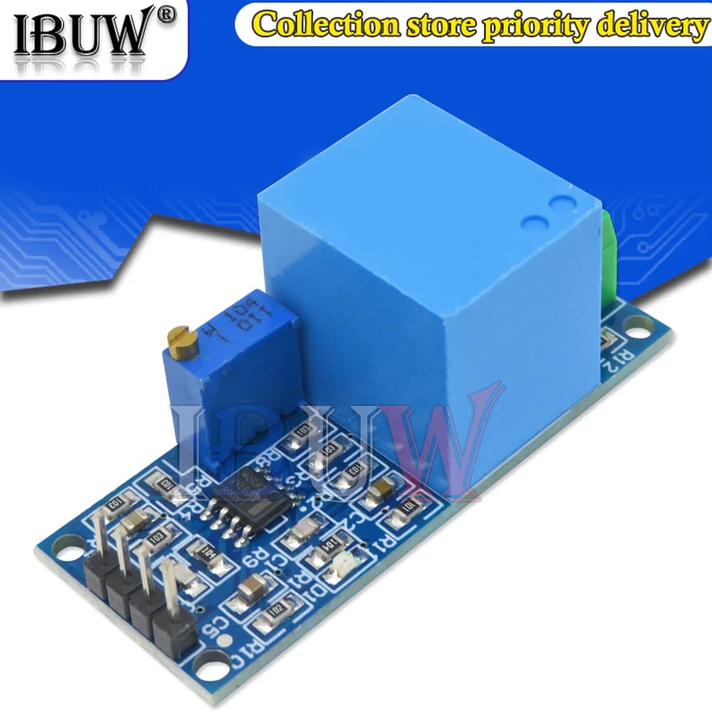 Active single-phase voltage transformer AC output voltage sensor reciprocal inductance amplifier for Arduino Mega ZMPT101B