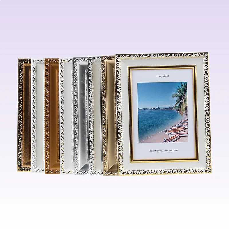 European Gold Picture Frame 5-12 inch for Certificate Photo Document DIY Display