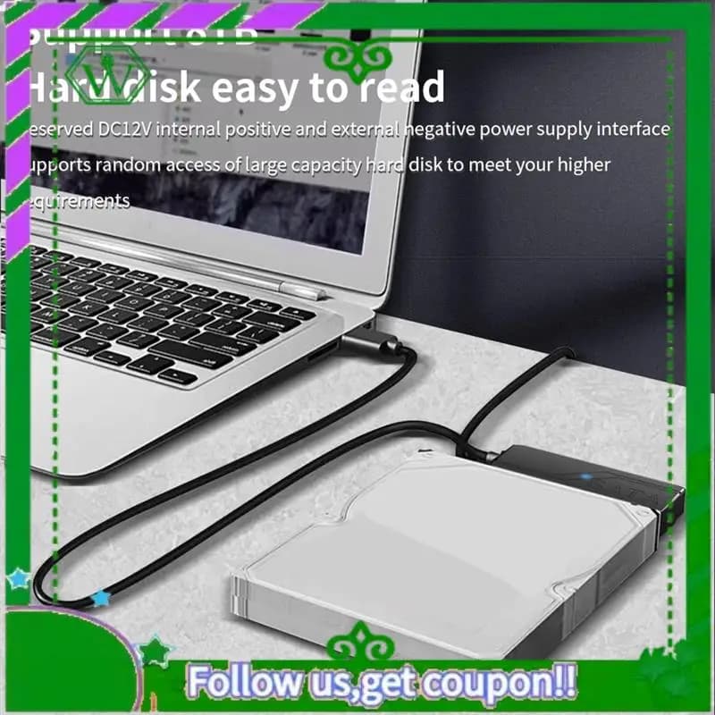 Cavo adattatore USB 3.0 a SATA SATA III a USB 3.0 affidabile Supporto per disco rigido SSD HDD esterno da 3,5 2,5 pollici fino a 6 Gbps