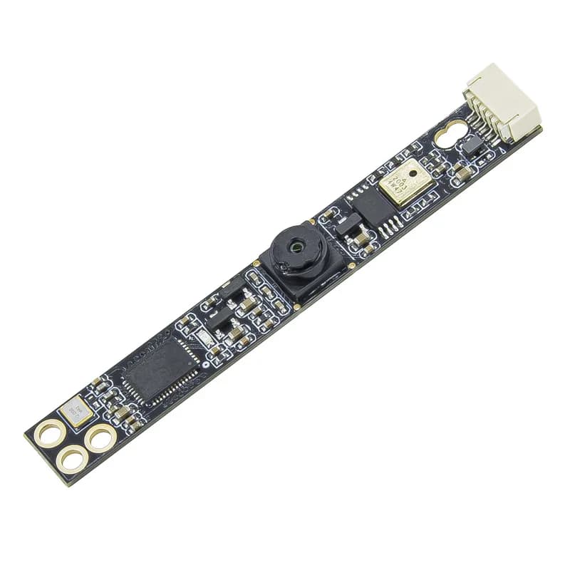 Attrezzatura per macchina di controllo industriale all-in-one per notebook da 2,0 milioni di pixel con microfono incorporato Modulo fotocamera USB a fuoco fisso