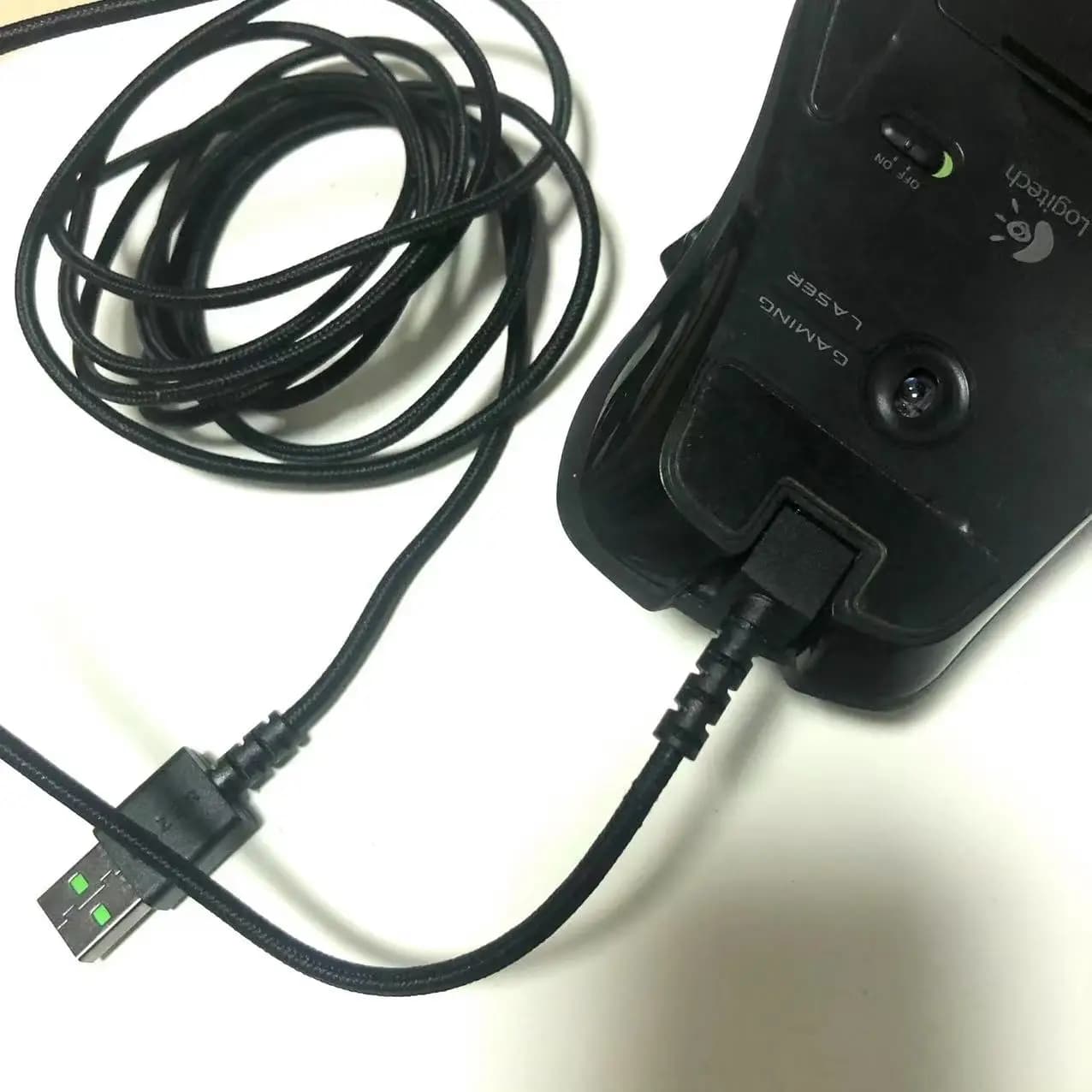 Cavo di ricarica USB di ricambio linea USB per Mouse da gioco Logitech G700S G700