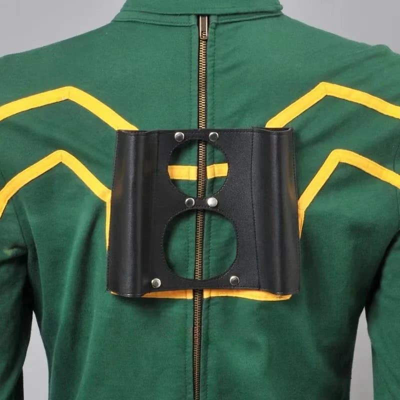aa26Kick Kick-Ass Dave Lizewski Costume Cosplay Tuta Uomini adulti Abiti completi per feste di Halloween