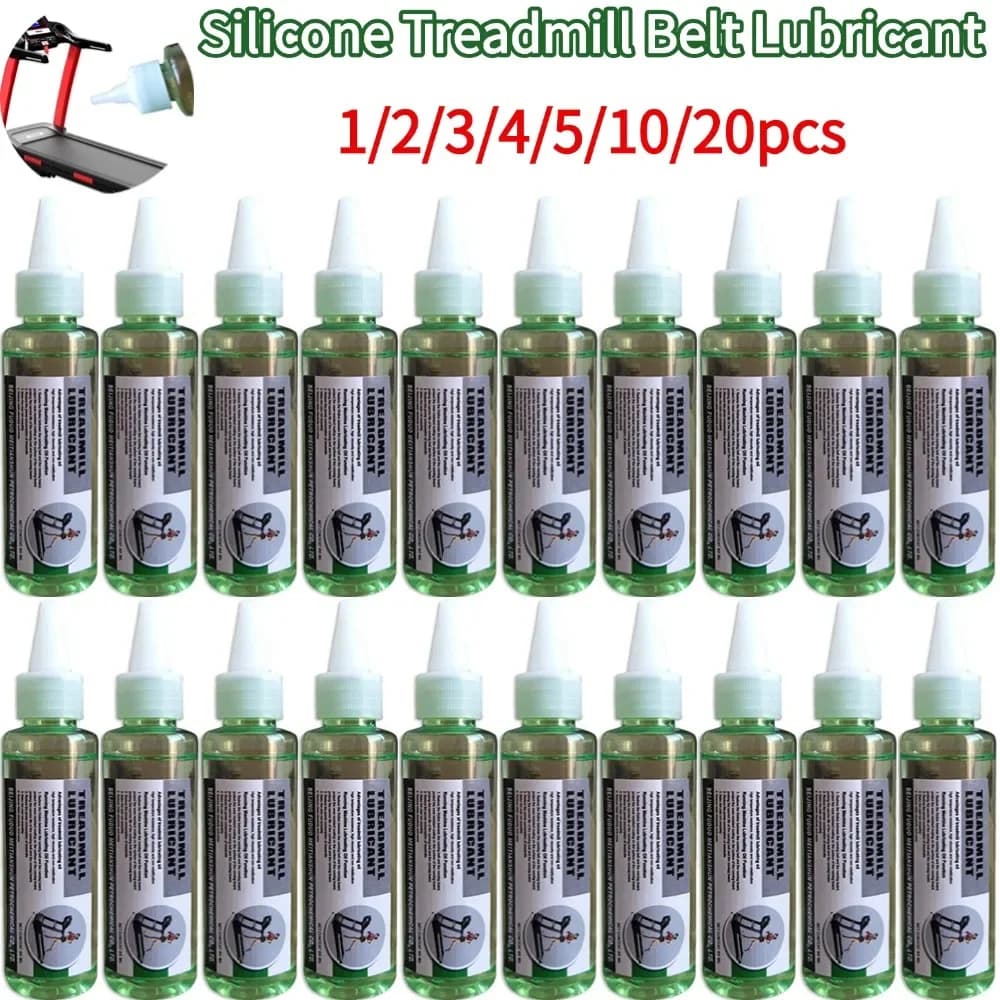 1/2/3/4/5/10/20PCS 60ml Silicone Treadmill Lubricant Belt Oil For Smooth Running Machine And Bicycle Chain Maintenance