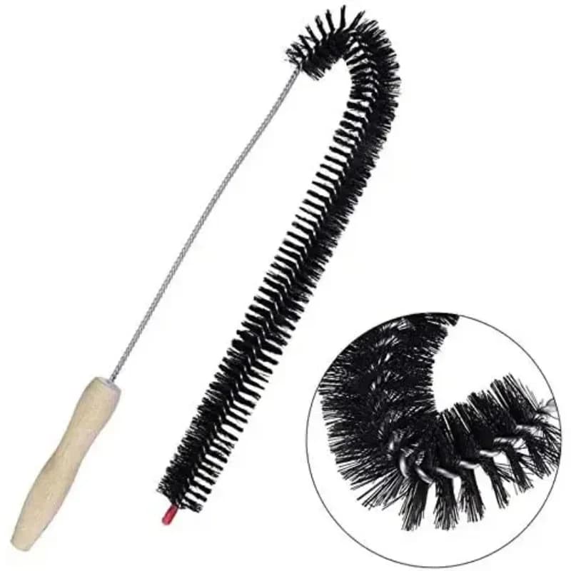 Spazzola per la pulizia della lavatrice, spazzola per asciugatrice, spazzola per tubi con manico lungo, senza smontaggio e lavaggio, gadget per la pulizia