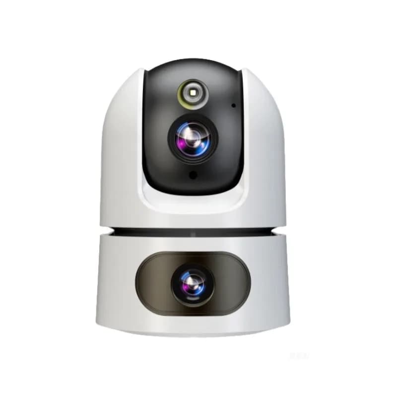 4MP UHD Eseecloud APP Dual Lens Wireless PTZ IP Dome Camera a colori AI Rilevazione umanoide Sicurezza domestica CCTV Baby Monitor