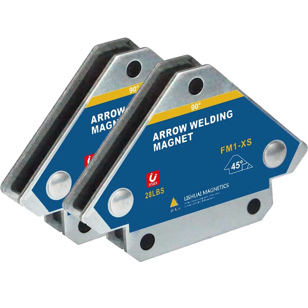 2 PCS/4 PCS Magnetic Welding Holders Angle Solder Arrow Magnet Weld Fixer Positioner Ferrite Holding Auxiliary Locator Tools