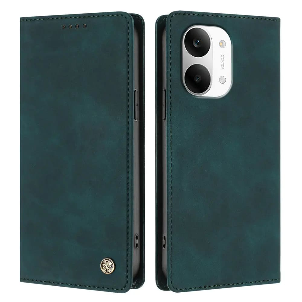 Custodia a Portafoglio in Pelle RFID di Lusso per Poco X8 Pro Max 5G 2026, Cover Magnetica a Libro per Xiaomi Poco X8 Pro Max