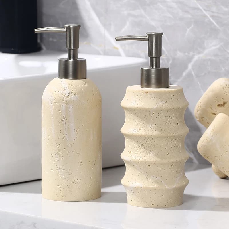 Advanced Soap Dispenser Shampoo Shower Gel Bottled separately Luxury Hand Wash Liquid Press lotion Bottle shampoo dispenser