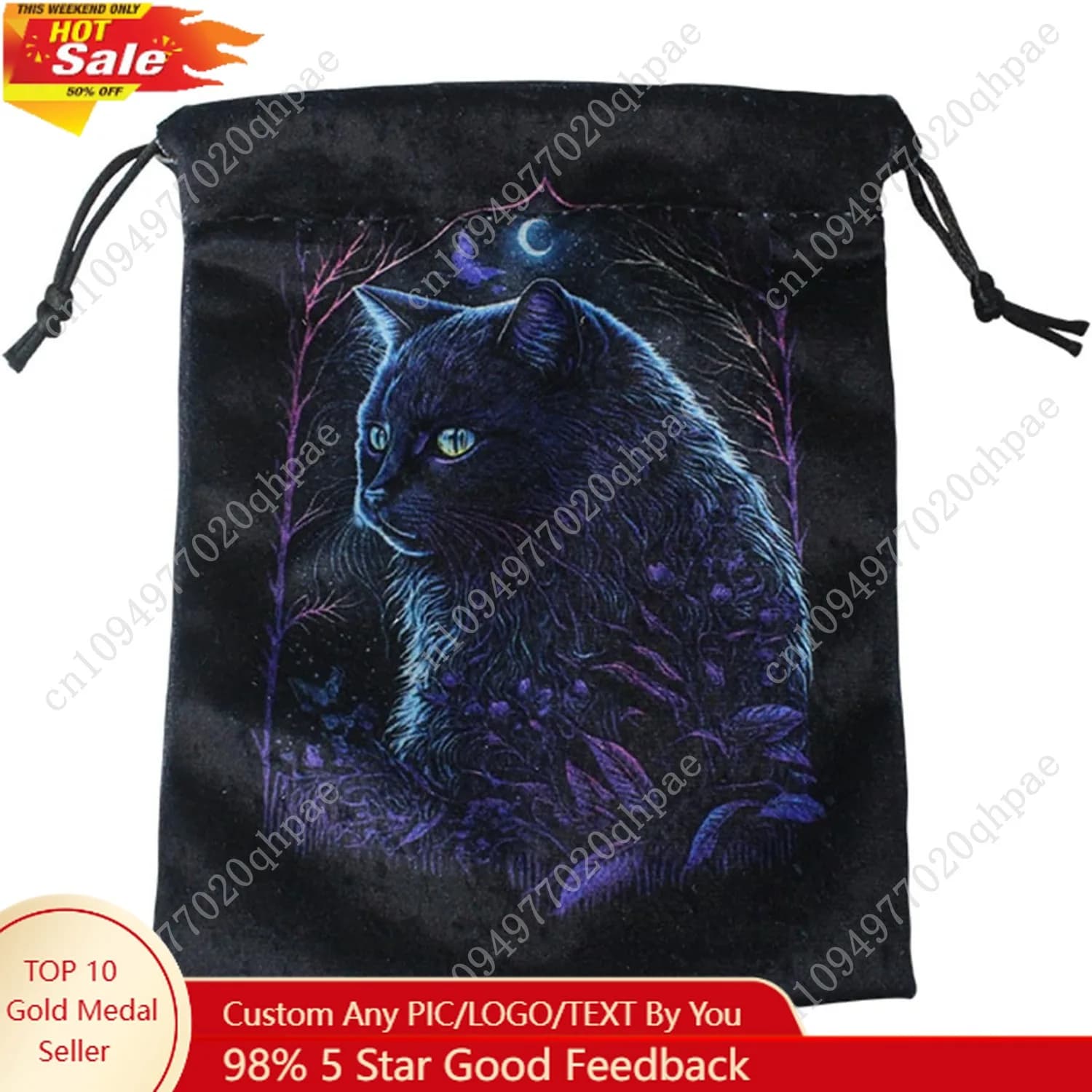 Borsa per dadi con coulisse Astrolabes Divinazioni Tarocchi Borsa per carte Gioco da tavolo Mini Flanella Imballaggio per gioielli Custodia Mini Dra