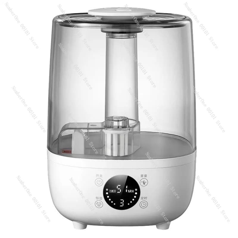 Umidificatore Intelligente da 4L per Casa, Potente Erogazione di Nebbia, Idratante per Aria Interna, Mini Diffusore da Scrivania Silenzioso