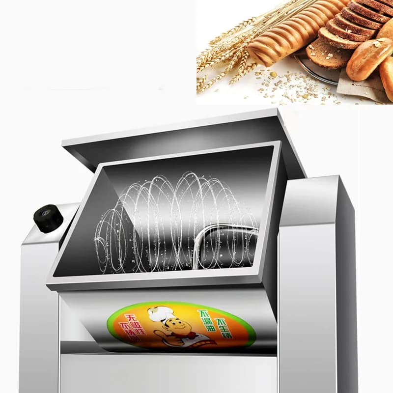Impastatrice Commerciale Automatica Professionale per Farina e Pasta - Macchina Impastatrice e Mescolatrice