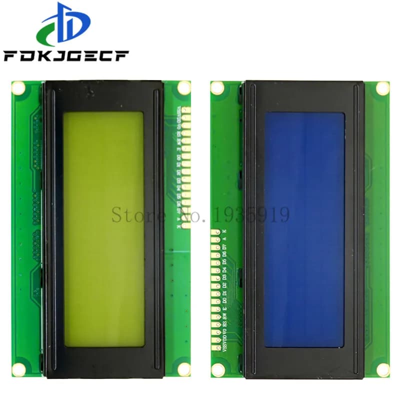 LCD2004 2004 20x4 2004A Blu/Verde HD44780 CRISTALL LIQUIDI del Carattere/w IIC/I2C Interface Serial module adapter for arduino