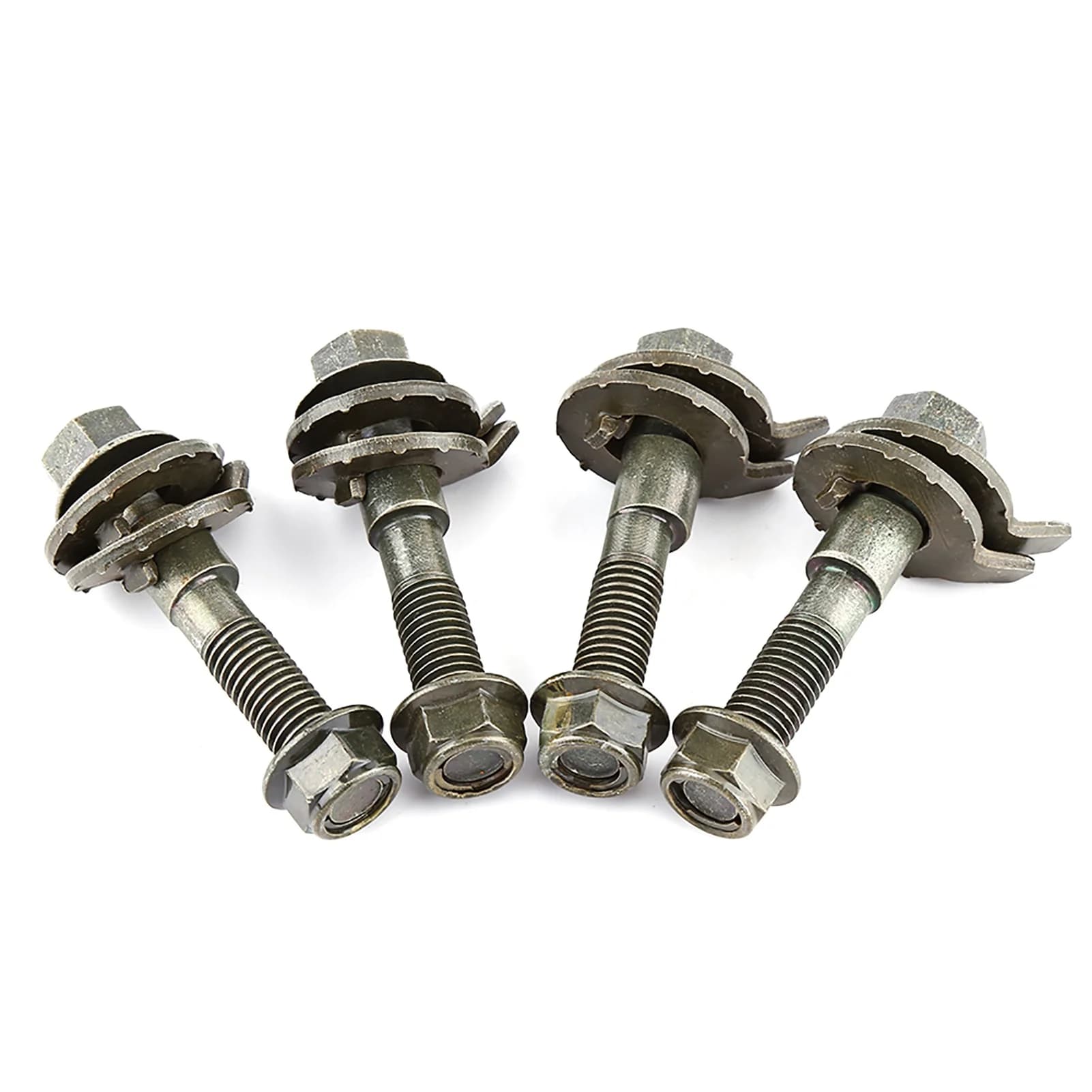 4pcs Steel Cam Bolt Vehicle 14 Mm Four Wheel Alignment Adjustable Camber Kit Bicycle Screws