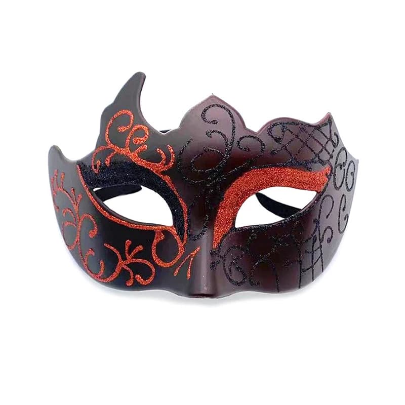 Half Face Mask Cosplay Mask Retro Amazing Party Mask Funny Headdress Face Masks For Fancy Dress Christmas Party