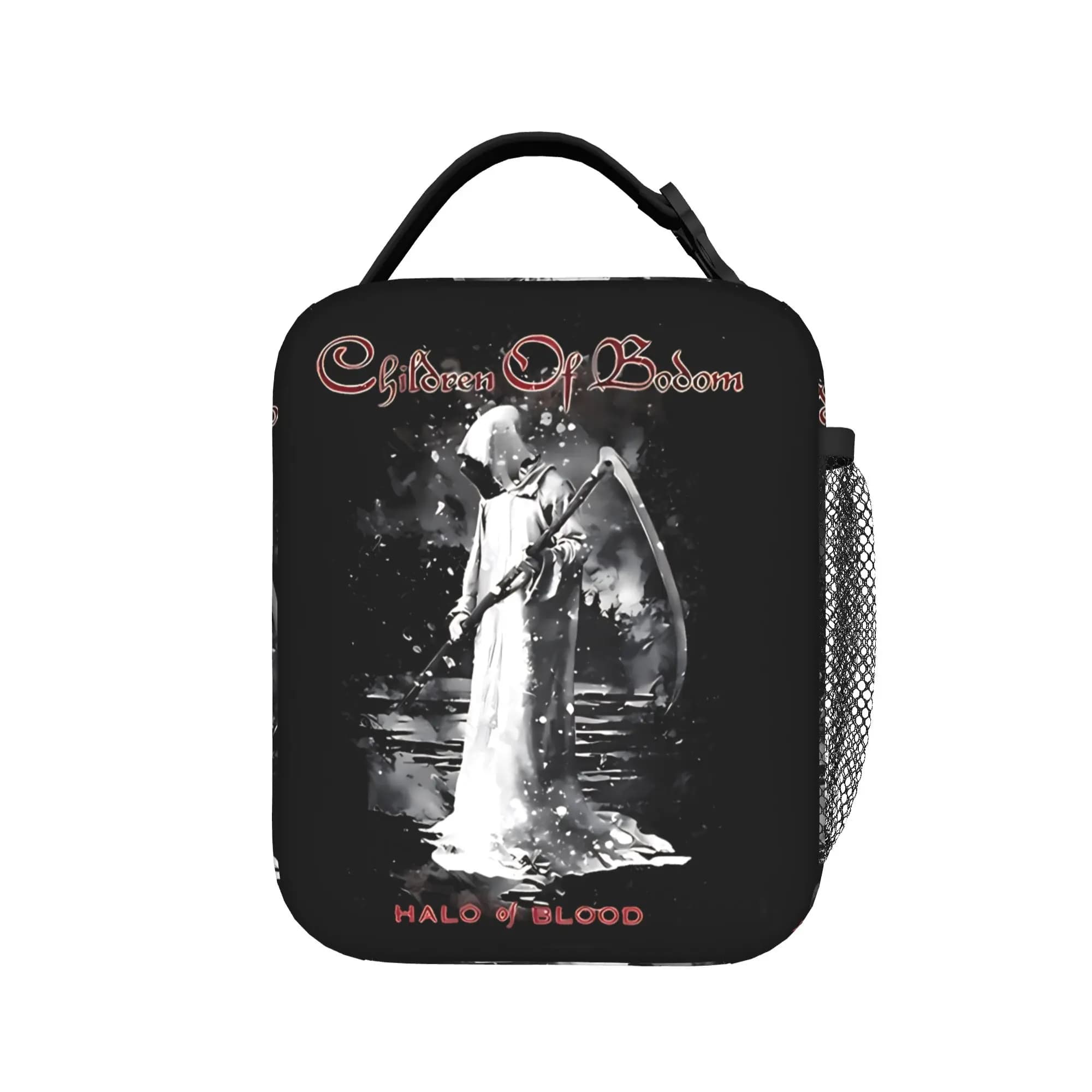 Borsa per il pranzo Children Of Bodom, borsa termica portatile per picnic all'aperto, borsa frigo in tessuto Oxford per bambini