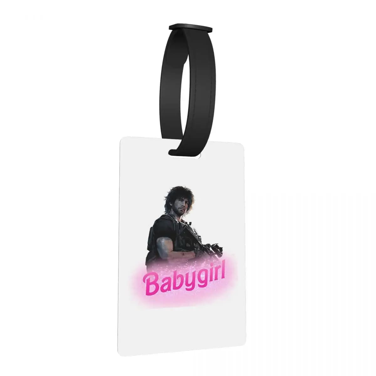 Etichette per Bagagli Carlos Oliveira Babygirl, Accessori per Valigie, Targhette per Bagagli da Viaggio, Porta Etichette con Nome e Indirizzo