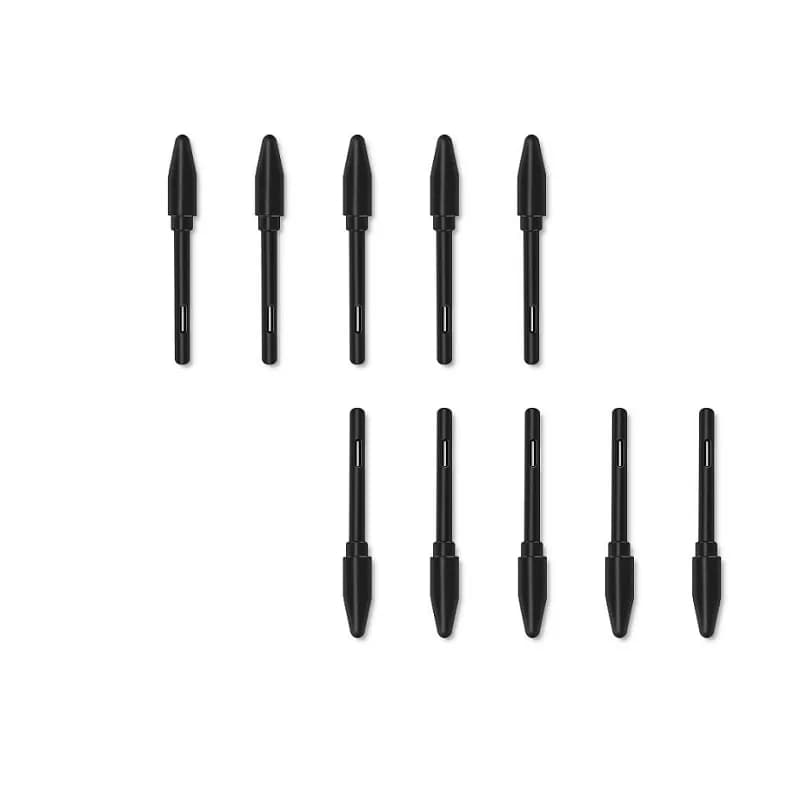 HUION Confezione da 10 pennini di ricambio PN04 per tavoletta da disegno PW100 Stilo, adatti per H610 ProV2/H640P/H950P/H1060P/HS610/H1161/H320
