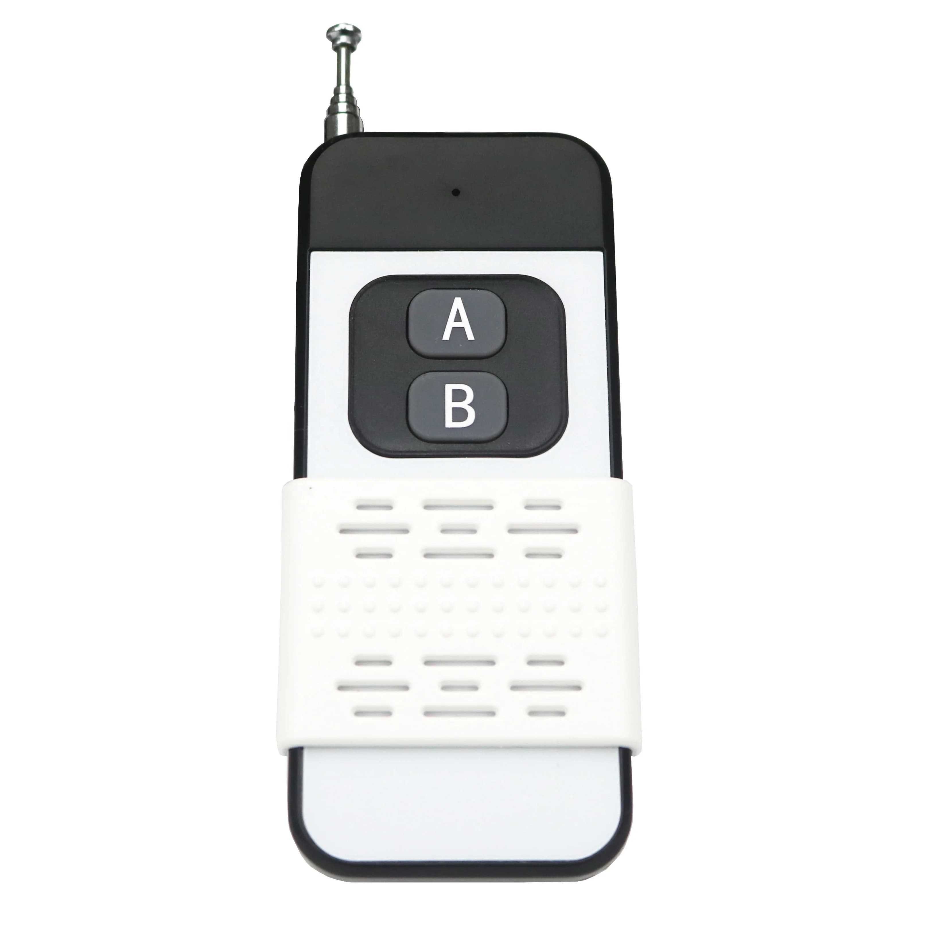 Apparecchi Allarme antifurto Porte elettriche Telecomando wireless RF Nuova copertura push Mid Power 2 pulsanti 433 MHz