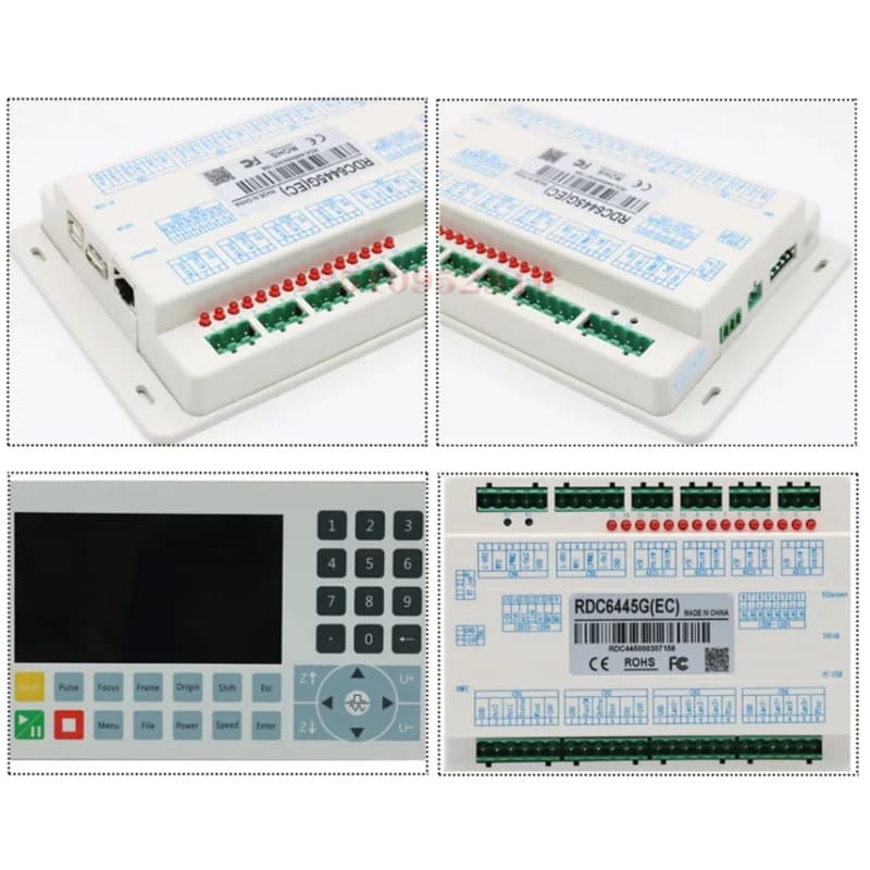 New Rdc6445g Rdc6445s Laser Engraving and Cutting Machine Laser Controller Co2 Engraving Control Panel 6445g