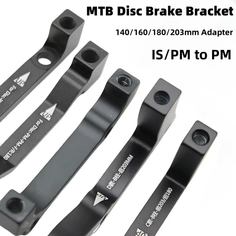EVOSID MTB Bike Adattatore per montaggio rotore freno a disco 140 160 180 203MM Staffa ultraleggera IS PM AB a PM A Adattatore freno a disco per bicicletta