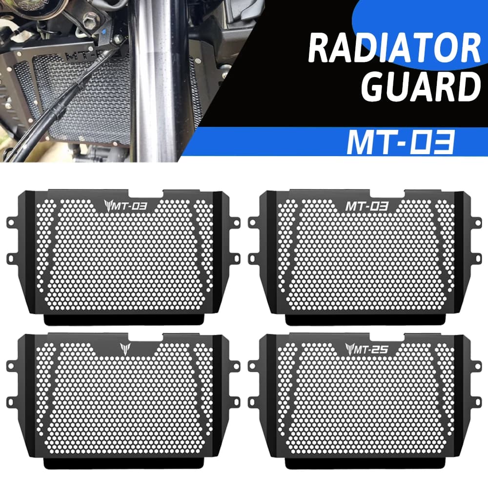 Per YAMAHA MT-03 MT-25 2015~2026 Accessori Moto CNC Protezione Radiatore Griglia Copertura