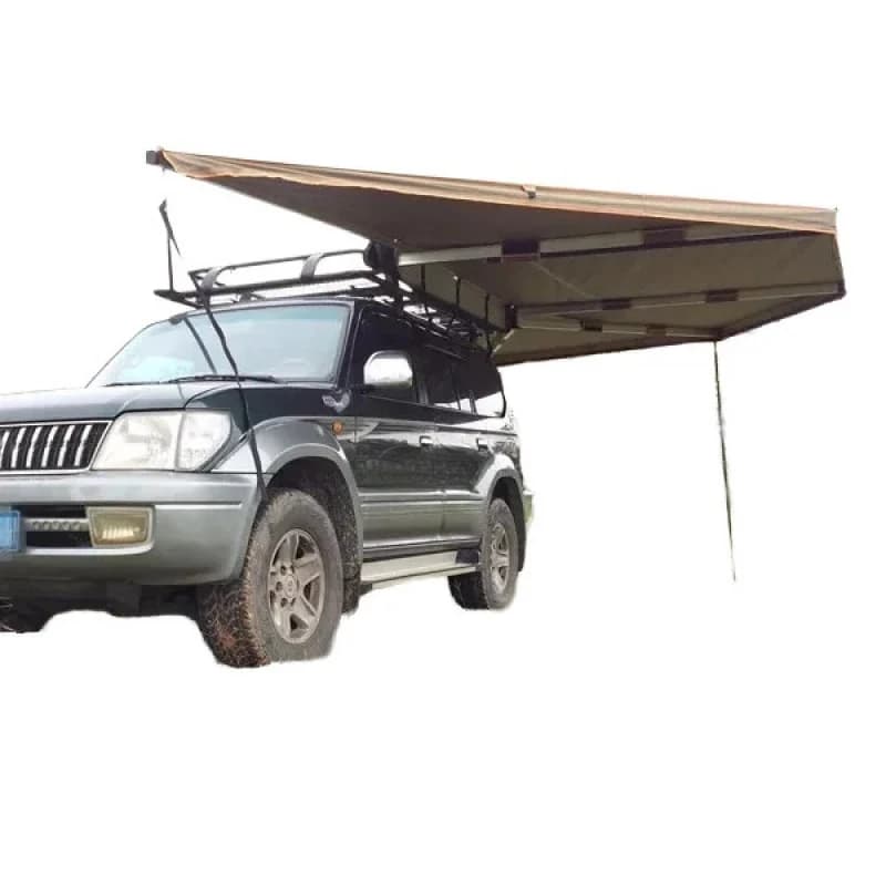 Overland Premium self-supporting camping tent 270 degrees, side curtain for cars, outdoor adventures