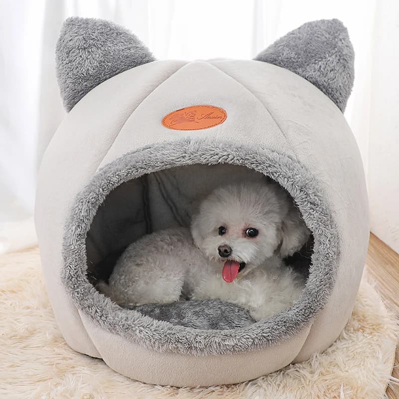 Dog House, All-season Universal Cat House, Closed Pet House Type, Teddy Dog House Products, Detachable and Washable