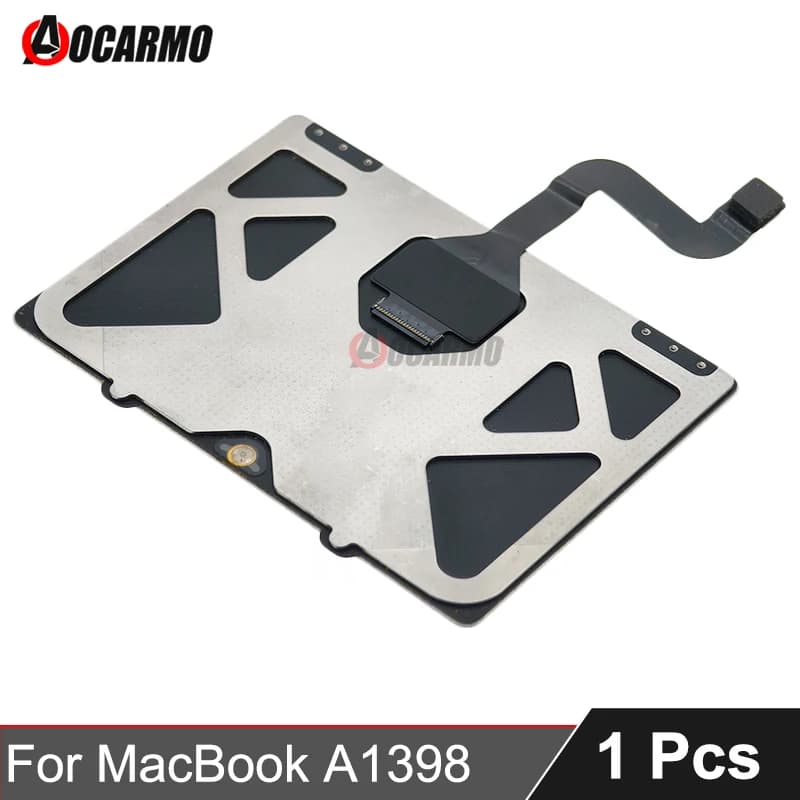 Aocarmo Per MacBook Pro 15 "Retina A1398 Fine 2013 Metà 2014 Touchpad Trackpad Con Cavo Della Flessione 821-1904-A