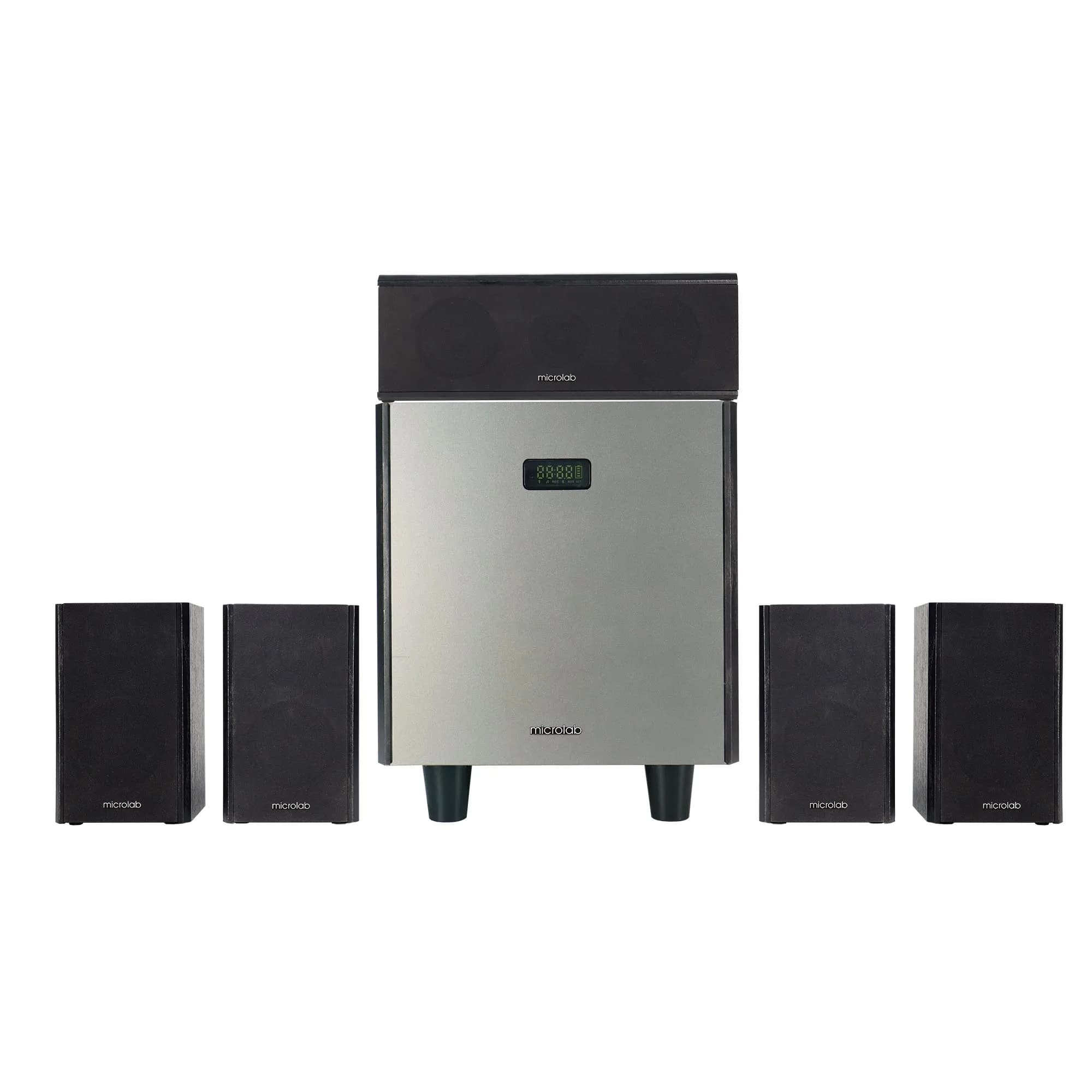 Sistema Home Theater 5.1 Canali con Altoparlante Bluetooth HTS800