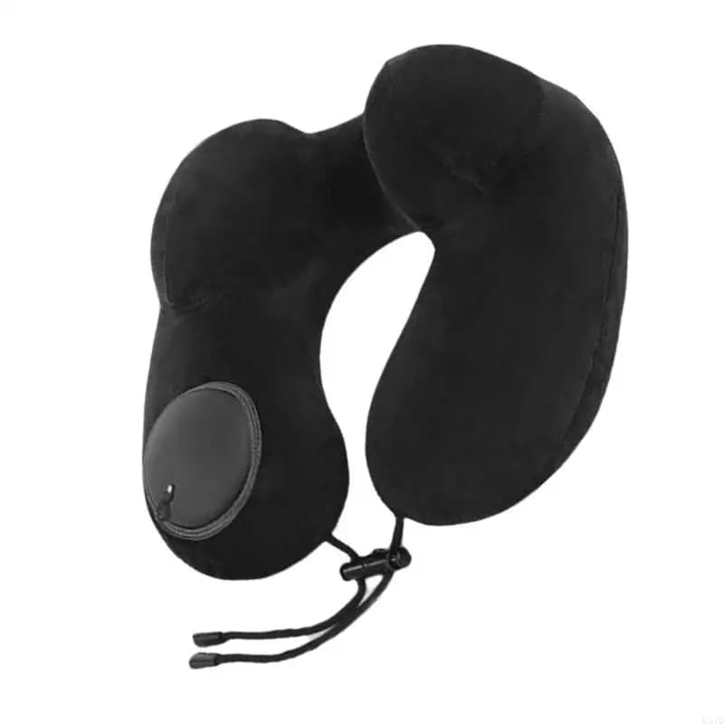 Pillow Inflatable Travel Pillow for Travel Sleep, Soft Head Neck Support Light Weight Sleep Neck Pillow
