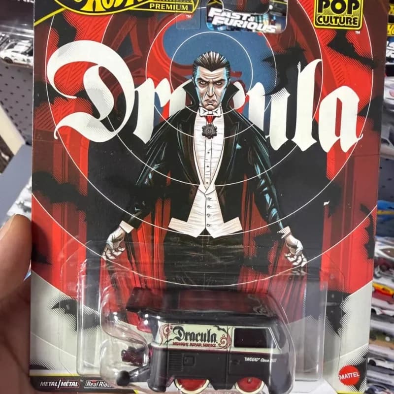 New Genuine Hot Wheels Pop Culture Premium Diecast Collectible Car Hxd63 Kool Kombi Forza Audi 90 Quattro Dracula Surprise Gift