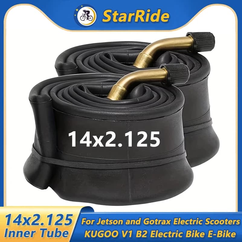Pneumatico con camera d'aria 14x2.125, camera d'aria da 14 pollici, per bici elettrica KUGOO V1 B2 E-Bike 14*2.125 Accessori per parti di pneumatici