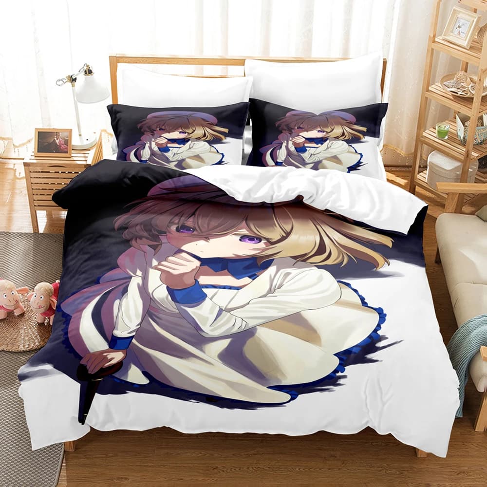 3D Anime In/Spectre Ragionamento rigoroso Set di biancheria da letto Set copripiumino con federa Twin Full Queen King Biancheria da letto Biancheria da letto