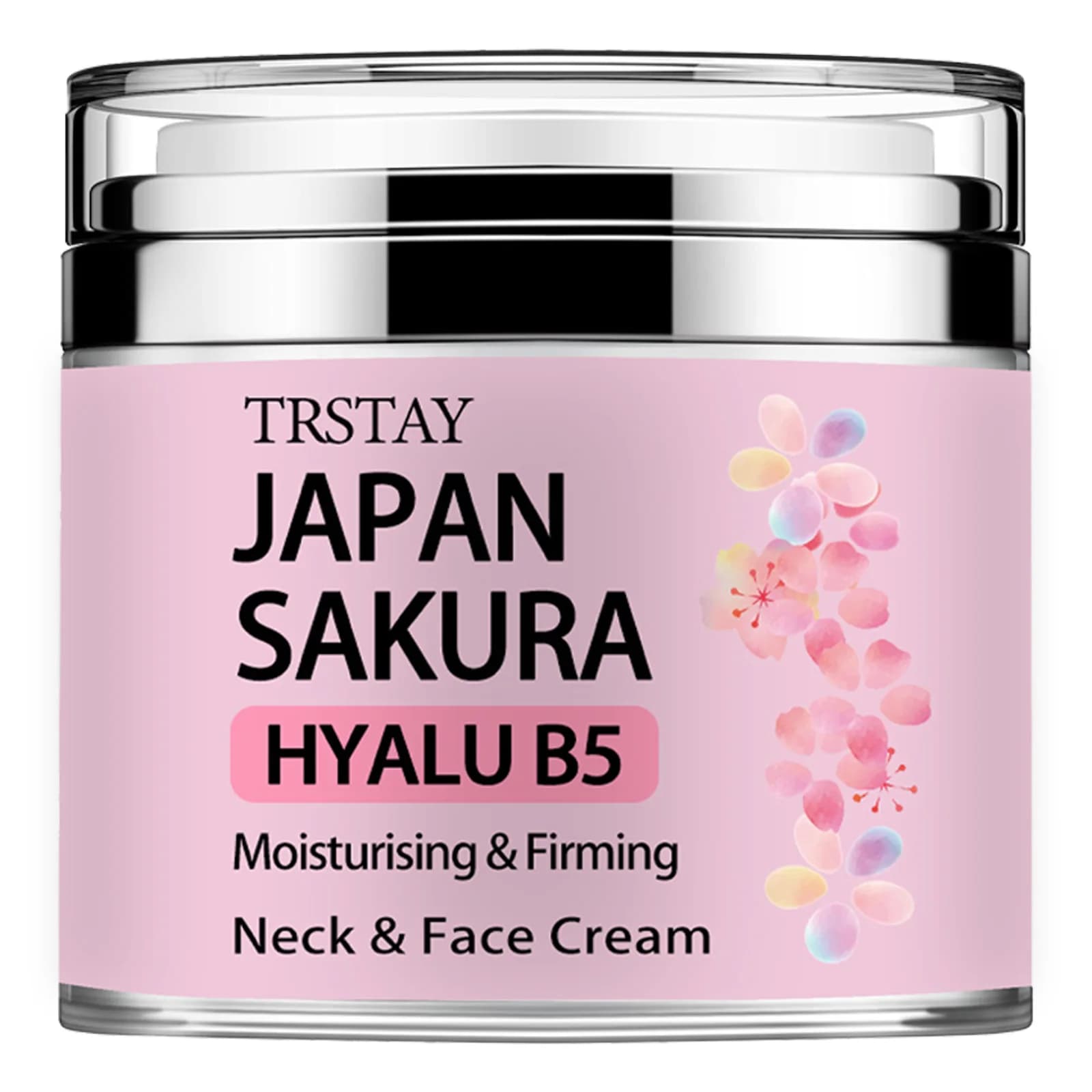 Crema all'essenza Sakura giapponese, crema tono Sakura con acido ialuronico,