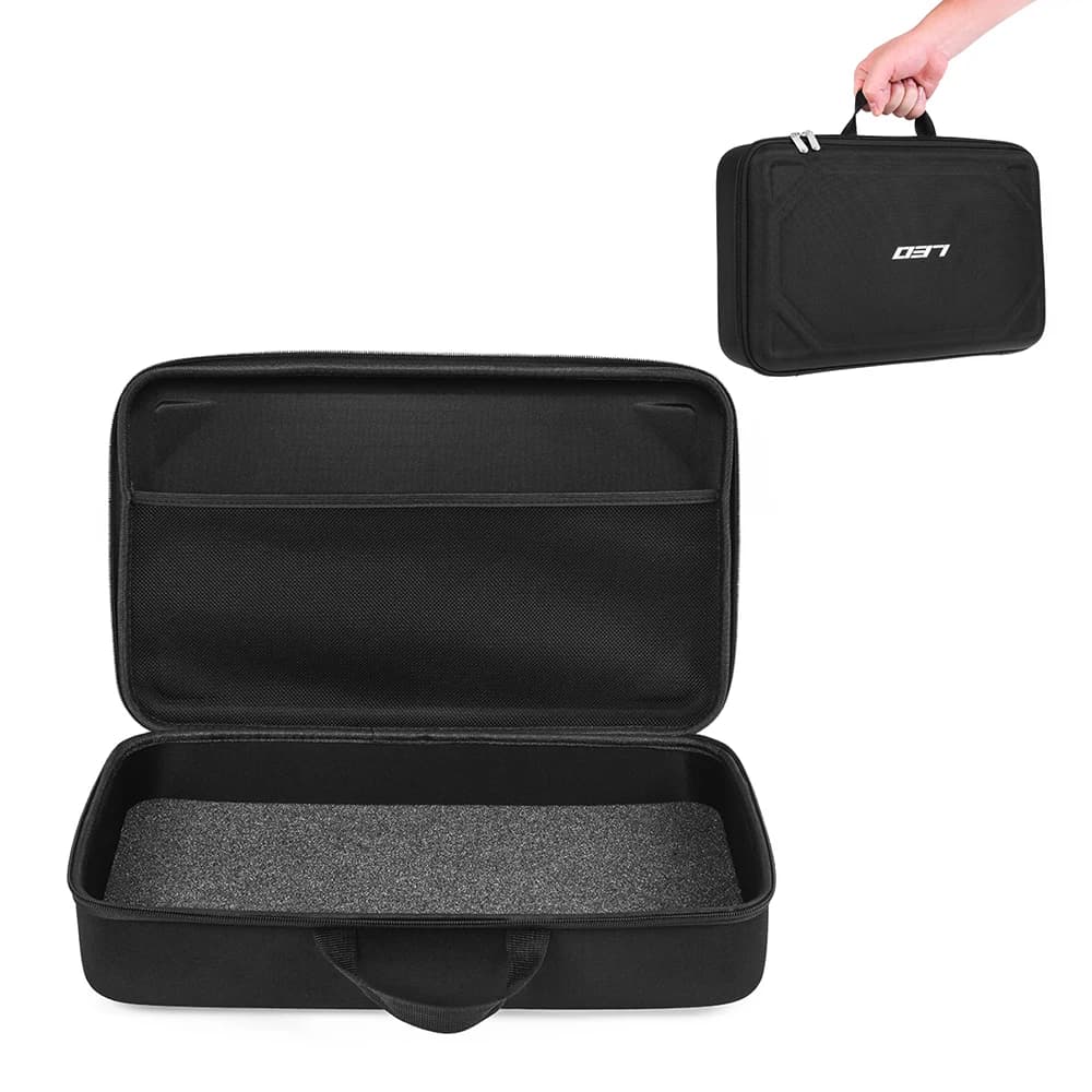 Borsa da pesca all'aperto EVA antiurto attrezzatura da pesca accessori per mulinello borsa per il trasporto borsa per accessori per la pesca all'aperto