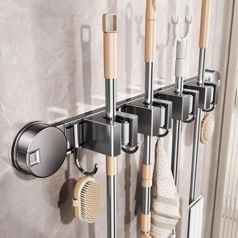 Suction Cup Kitchen Hook No Drilling Required Bathroom Aluminum Door Clothes Hook Sticky Mount for Kitchen Pantry Organization