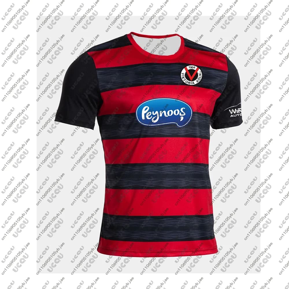 2025/26 Mens Bambini Ragazzi Maglia da calcio traspirante Maglia da allenamento maschile Top per adulti Gioco di calcio a casa Sport Away Regalo V-Viktoria K-Köln