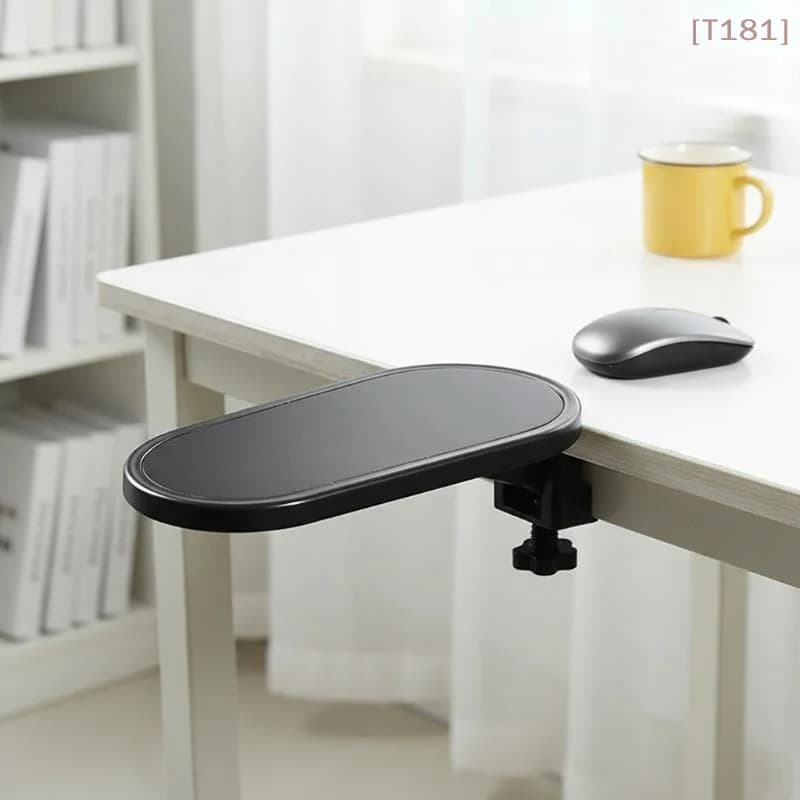 Supporto Ergonomico Regolabile per Braccio da Scrivania, Poggiapolsi per Tastiera, Estensore per Braccio, Supporto Girevole per Mouse