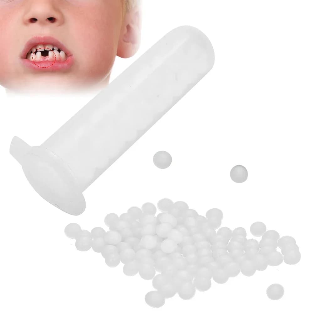 Kit di riparazione temporanea per cavità di riempimento dei denti Denti mancanti Cavità a fessura Materiale dentale solido Adesivi per protesi Cemento 8/12/20g